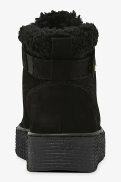 Tommy Hilfiger Ankelstøvler Faux Fur Nubuck Low Lace-up