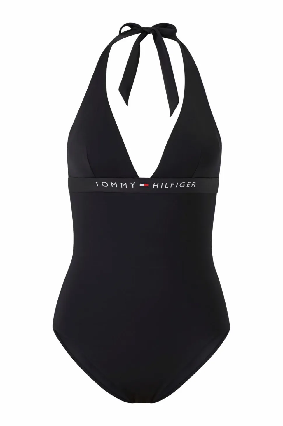 Tommy Hilfiger Badedragt Halter One Piece (ext Sizes)