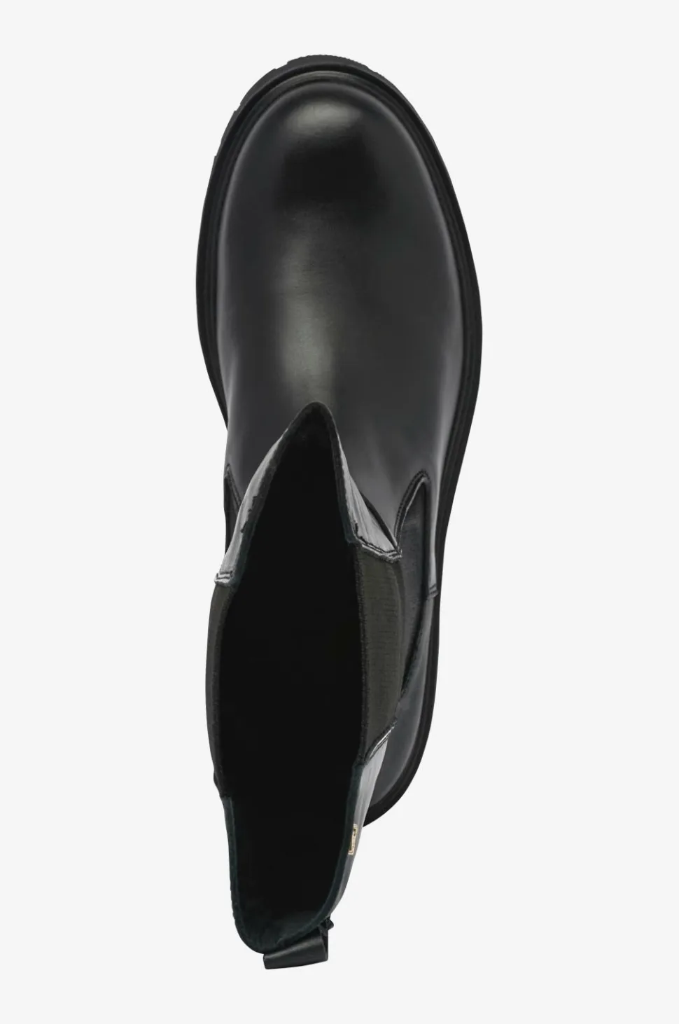 Tommy Hilfiger Støvler TH Lthr Cleated Long Boot