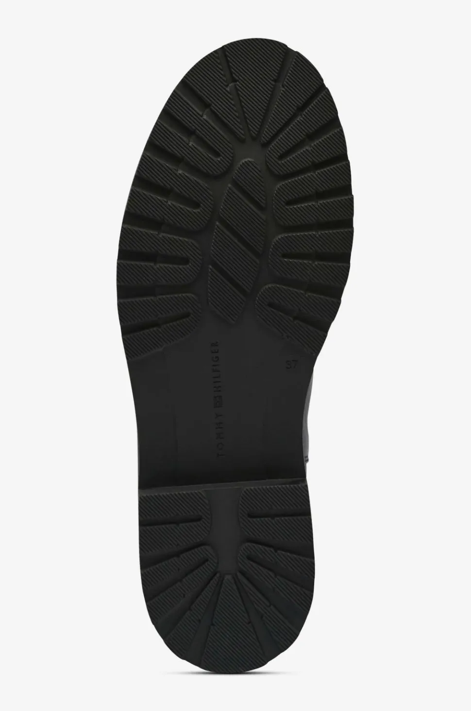 Tommy Hilfiger Støvler TH Lthr Cleated Long Boot
