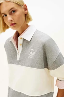 Tommy Hilfiger Sweatshirt Gold Btn Rugby Fleece