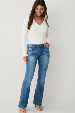 True Religion Jeans Joey LR Flare Flap