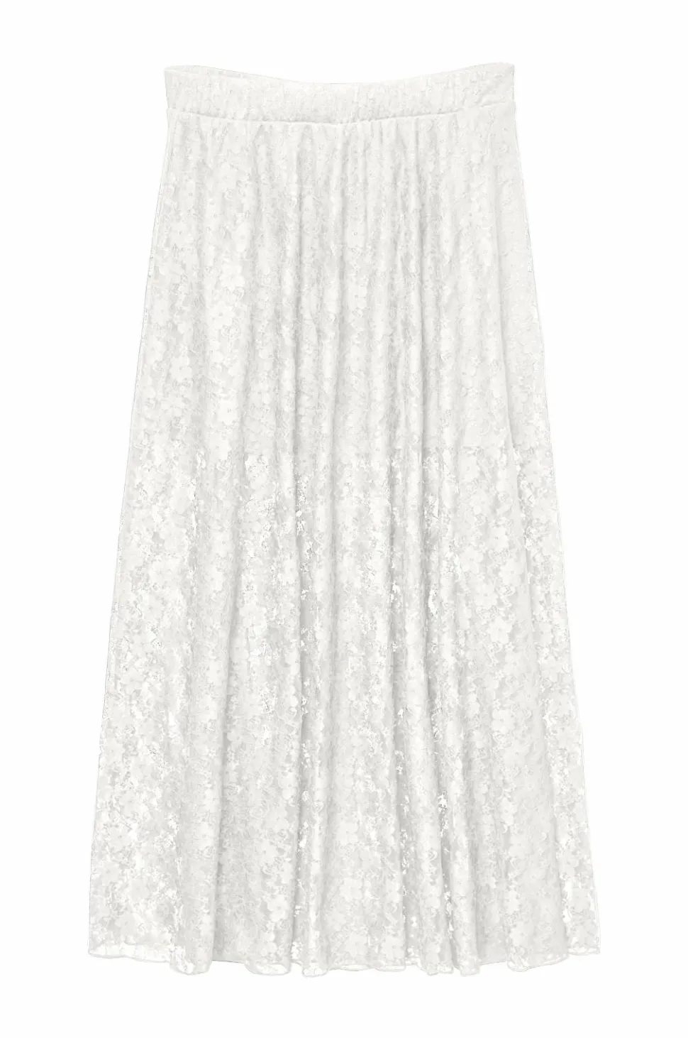 Vero Moda Blondekjole vmNelda HW Long Lace Skirt