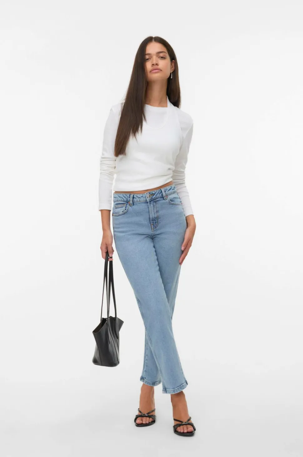 Vero Moda Jeans vmAmara MR Slim Straight Ank Vi3512