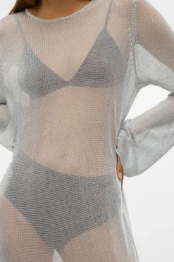 Vero Moda Kjole vmNova LS O-neck 7/8 Knit Dress Vma