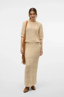 Vero Moda Maxi nederdel vmBerry NW Ankle Skirt SE