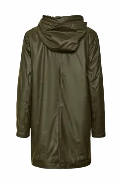 Vero Moda Regnjakke vmAsta 3/4 Teddy Coated Jacket Noos