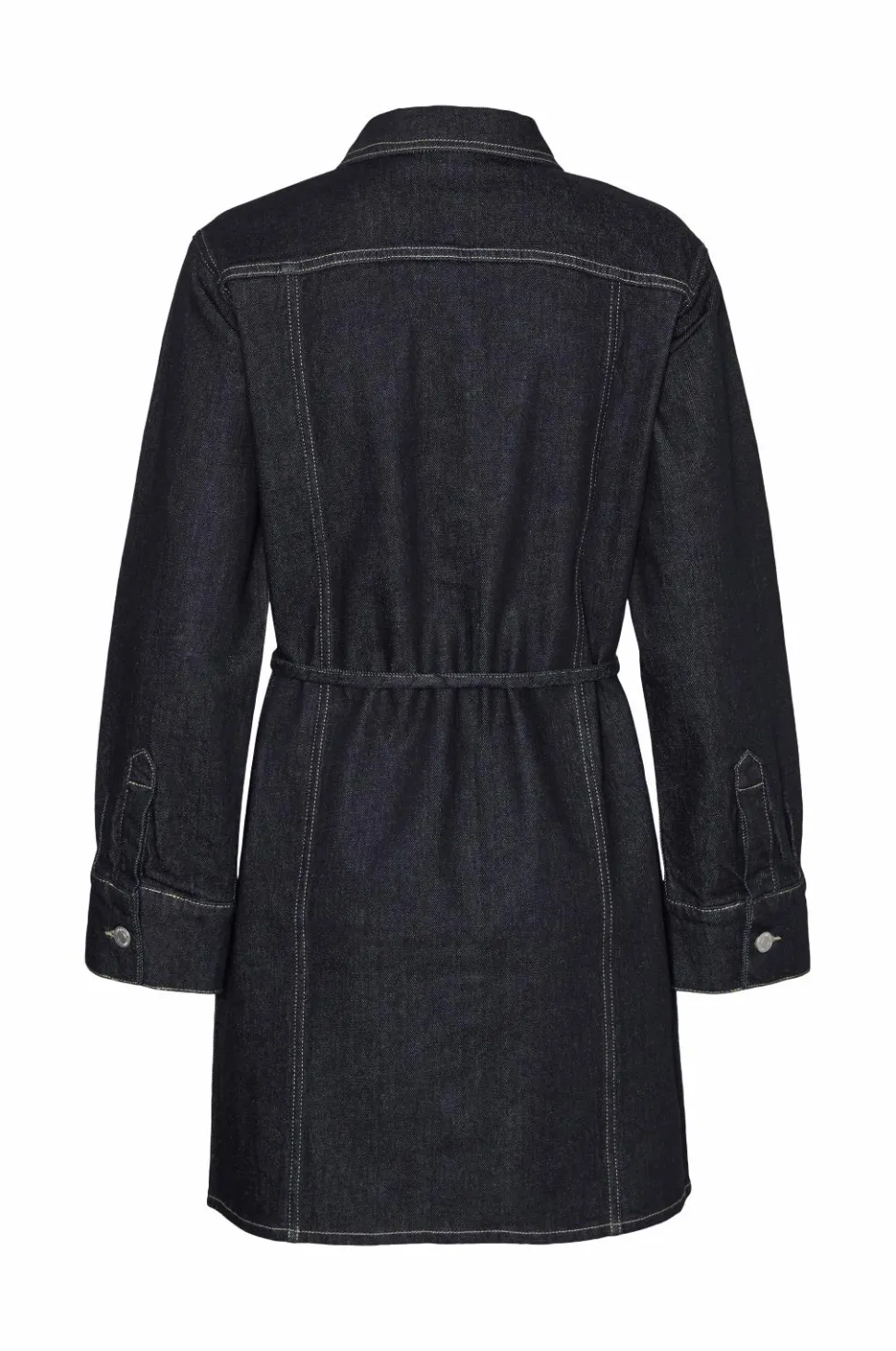 Vero Moda Skjortekjole vModa LS Short Dnm Dress Ra3009