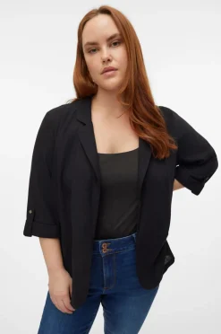 Vero Moda Curve Habitjakke vmcJesmilo 3/4 Blazer Wvn