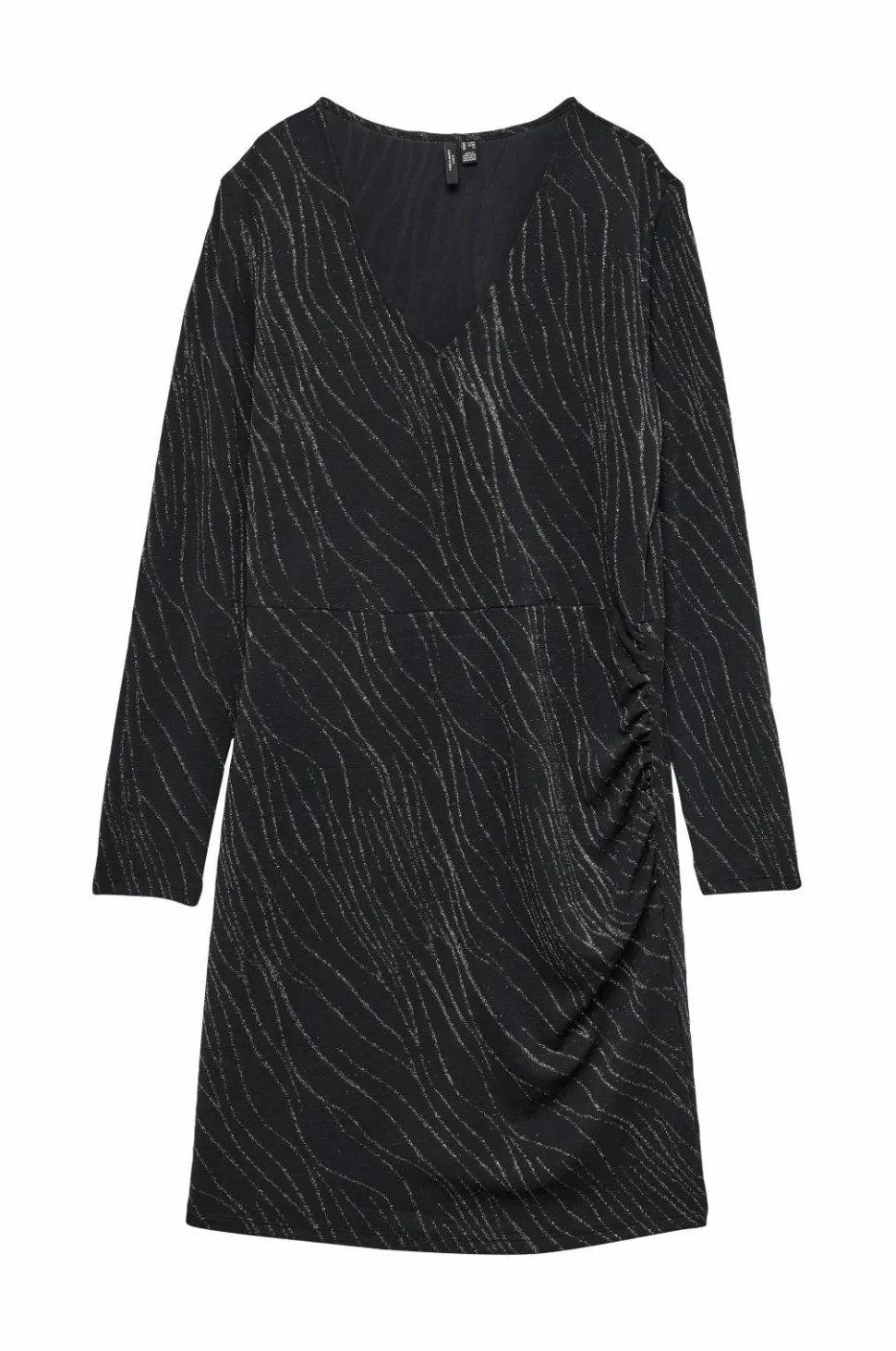 Vero Moda Curve Kjole vmcNita LS V-neck Short Dress Jrs G
