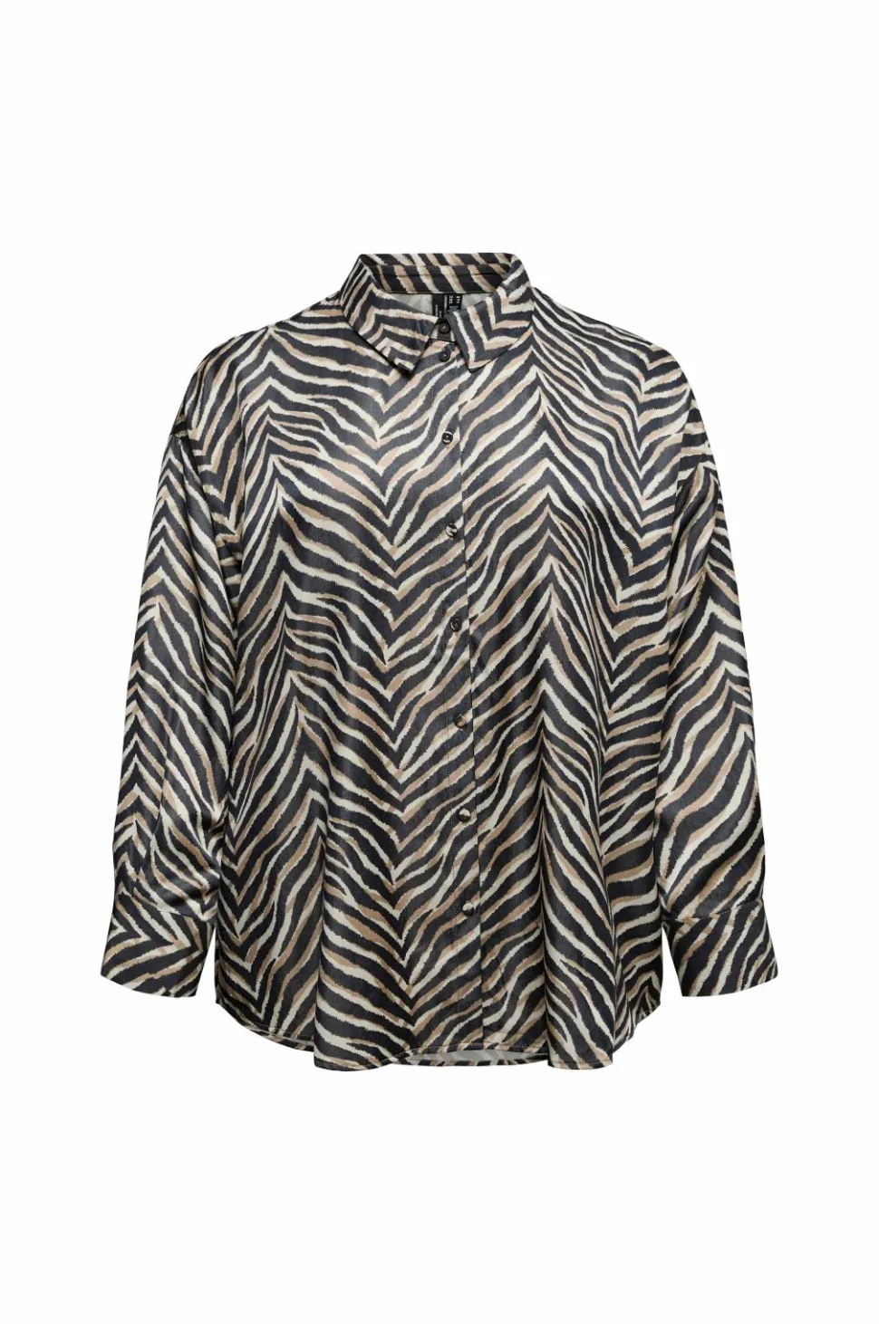 Vero Moda Curve Skjorte vmcVina Sonya LS Shirt Wvn GA Cur