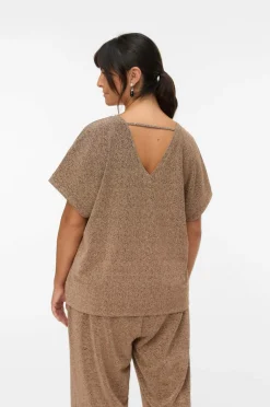 Vero Moda Curve Top vmcHoxanne S/S V-neck