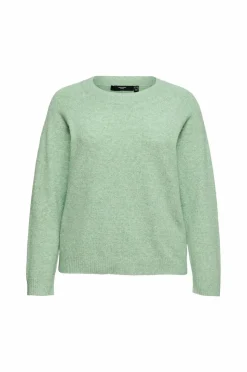 Vero Moda Curve Trøje vmcDoffy LS O-neck Blouse GA Curve