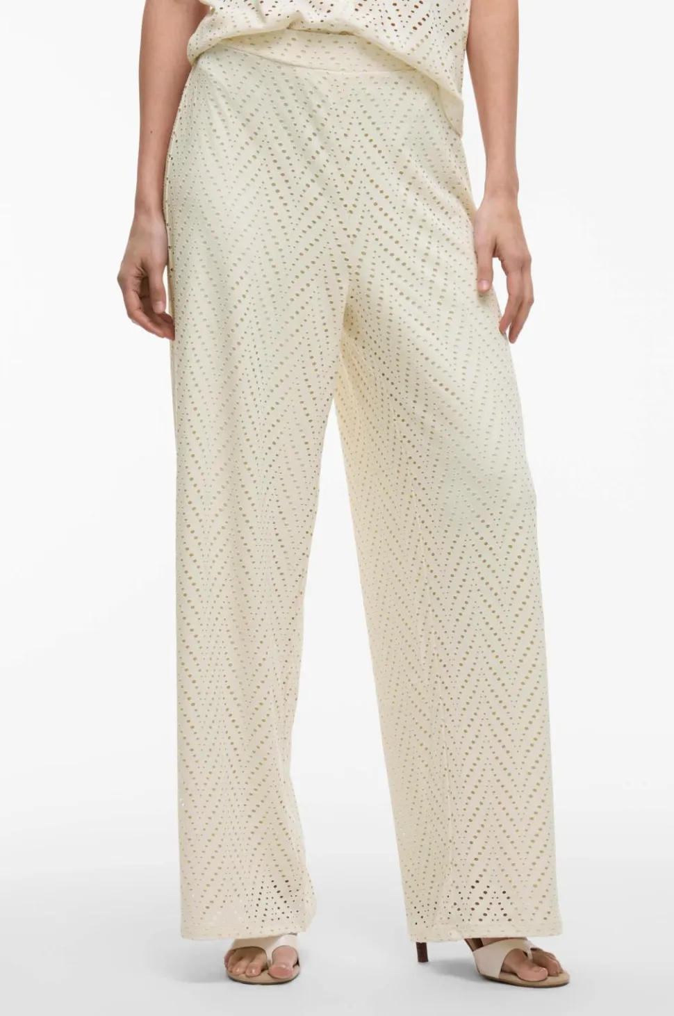 Vila Bukser viDelaia HW Wide Pants/pb