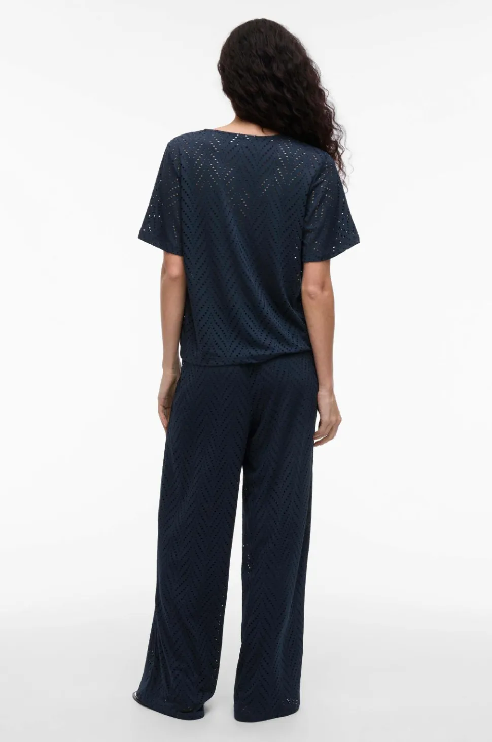 Vila Bukser viDelaia HW Wide Pants/pb