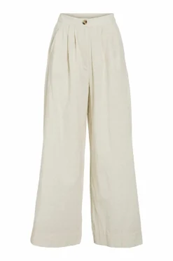Vila Bukser vitni HW Wide Pants