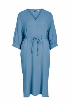 Vila Kjole viLania 3/4 V-neck Midi Dress