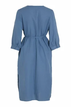 Vila Kjole viLania 3/4 V-neck Midi Dress