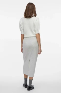 Vila Nederdel viSandy HW Midi Skirt