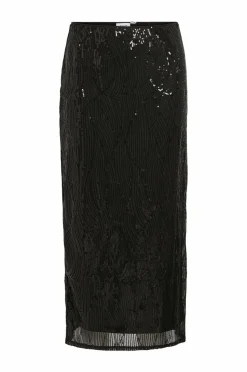 Vila Nederdel viZikki Midi Sequin Skirt