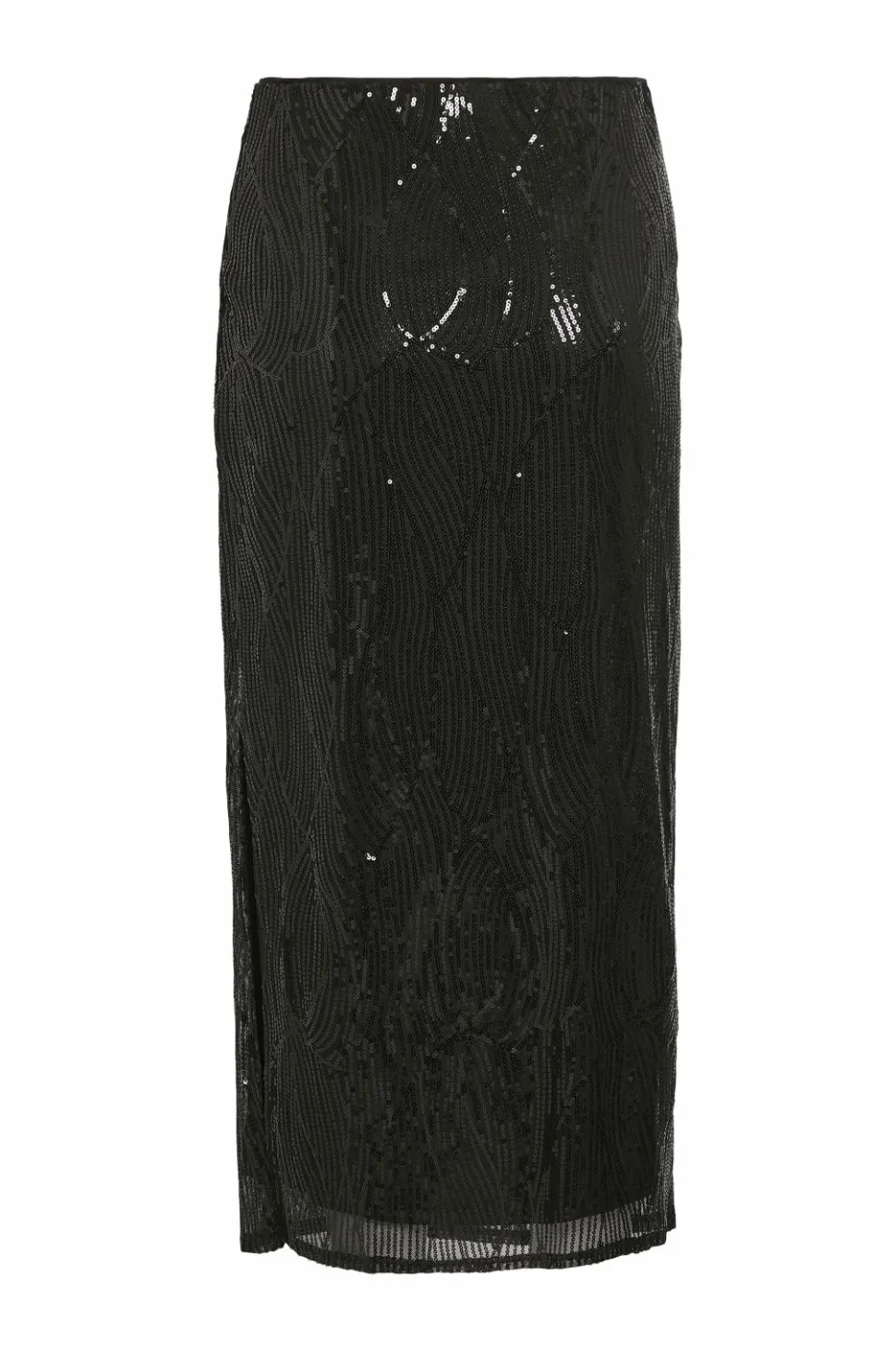 Vila Nederdel viZikki Midi Sequin Skirt