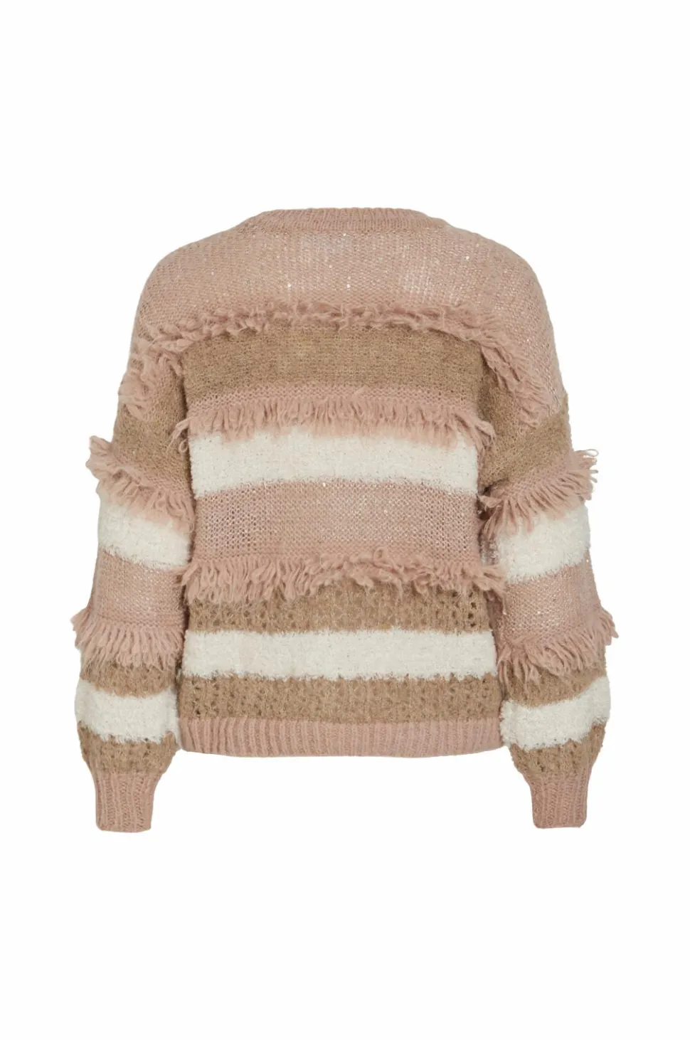 Vila Trøje viTuri O-neck L/S Sequin Knit Top