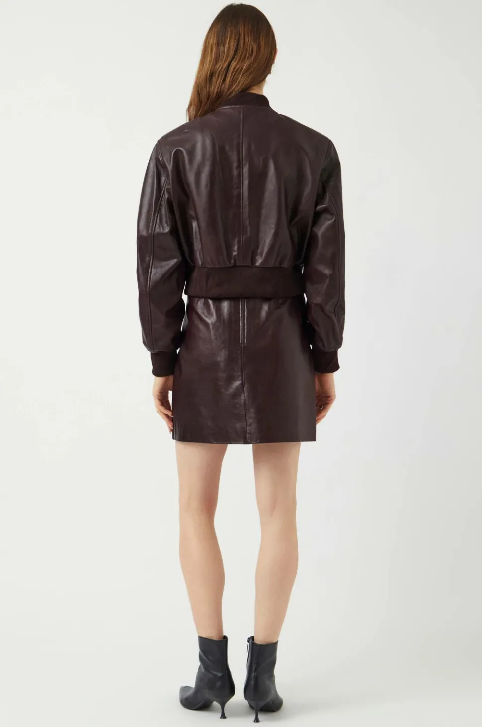 YAS Læderjakke yasKala LS Short