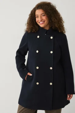 Zizzi Frakke mParis L/S Coat