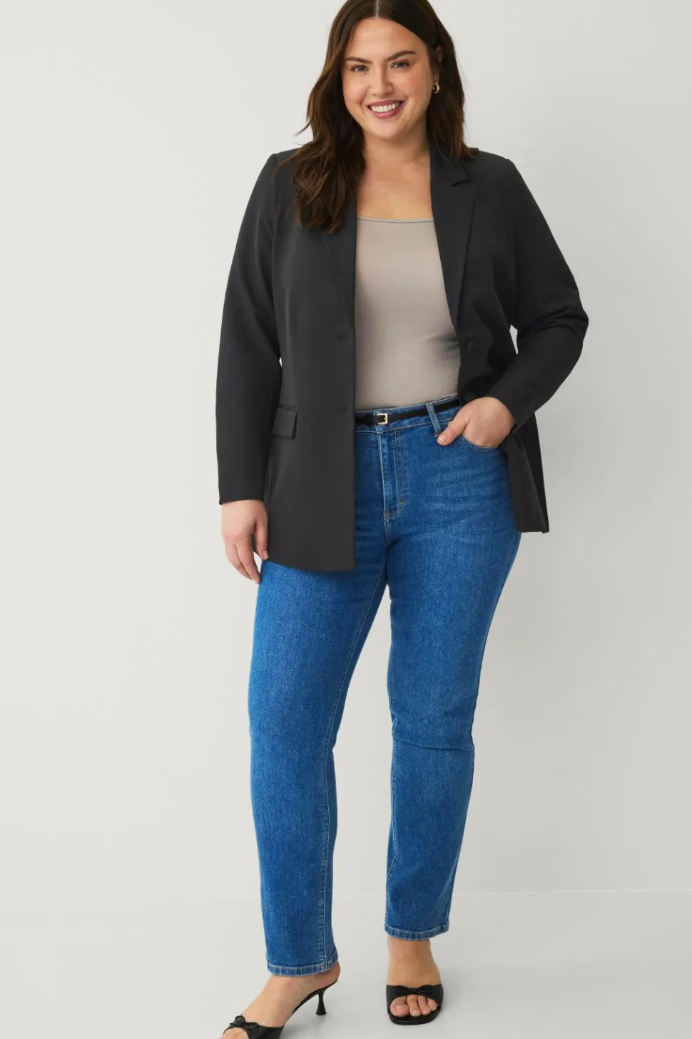 Zizzi Habitjakke caKaisa L/S Blazer