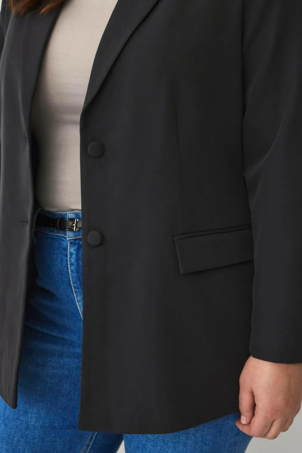 Zizzi Habitjakke caKaisa L/S Blazer
