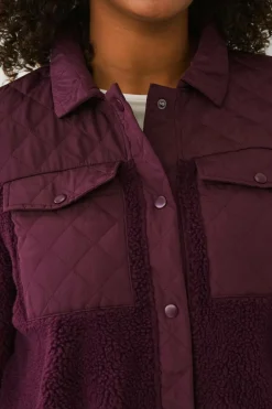 Zizzi Jakke Aophelia fleece