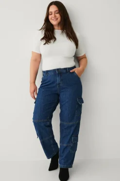 Zizzi Jeans jTami Staight Cargo