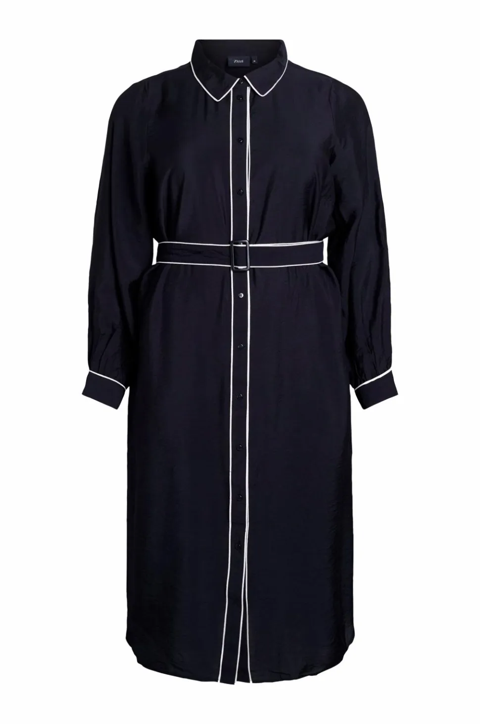 Zizzi Kjole mBelis L/S Blk Dress