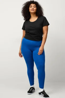 Zizzi Leggings Long Slim Fit Stretchy Basic