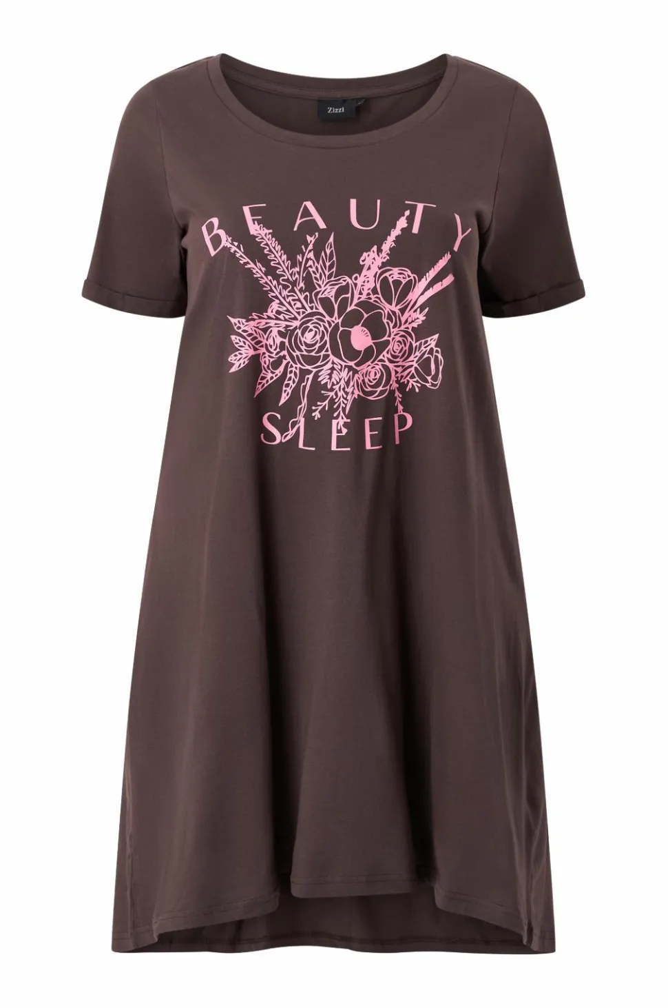 Zizzi Natkjole mAlly S/S Abk Dress