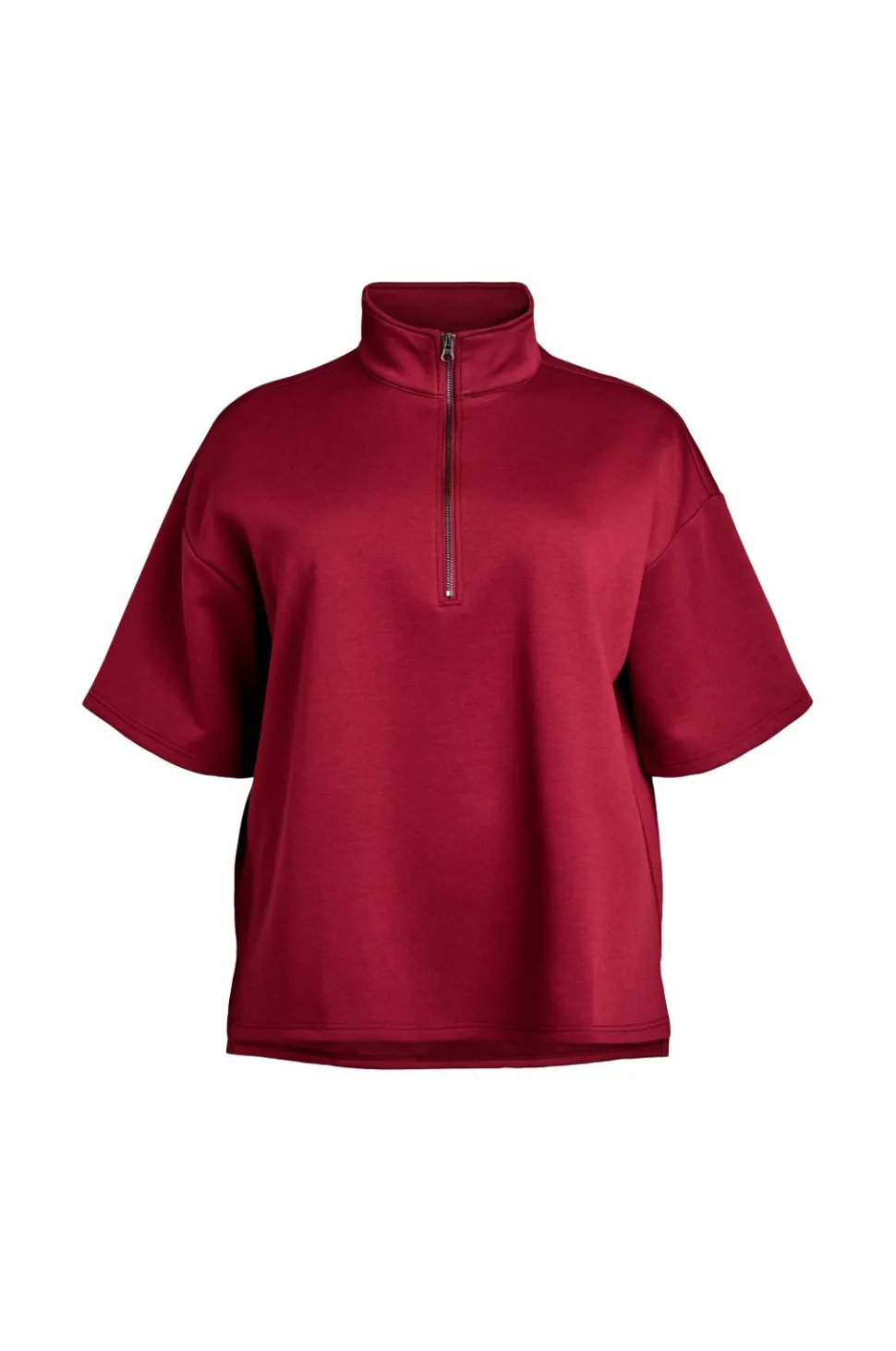 Zizzi Sweatshirt caKatalina 1/2 Zip