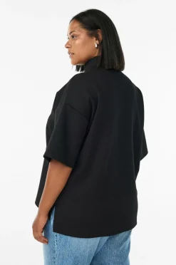 Zizzi Sweatshirt caKatalina 1/2 Zip