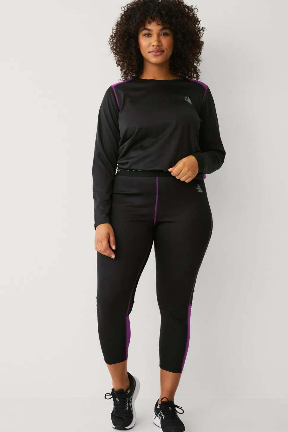 Zizzi Termounderbukser aSnow 7/8 Tights