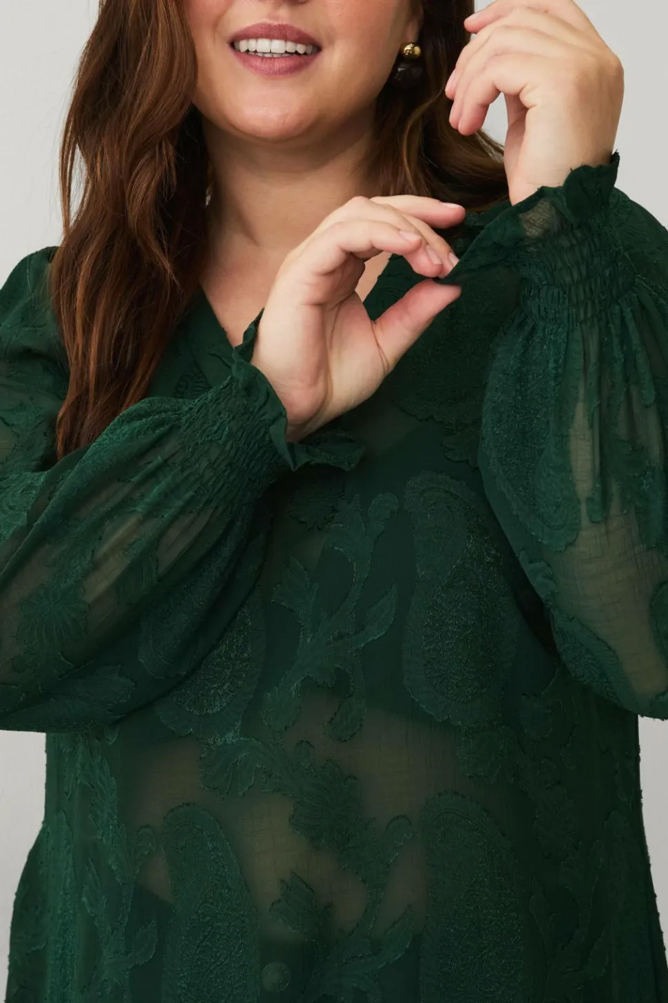 Zizzi Tunika mBaka L/S Tunic